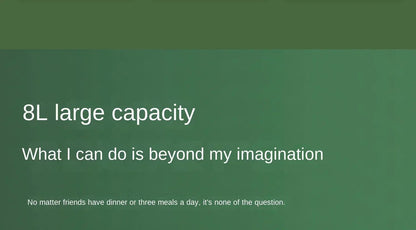 220V AUX Air Fryer and Oven Combo: Multifunctional, Fully Automatic, No Oil Technology, Easy-to-clean DD