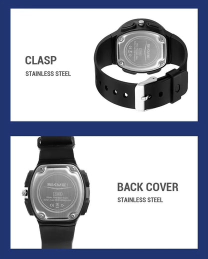 SKMEI 2346 Wristwatches Clock Horloges Mannen Fashion Digital Electronic Watch Casual Sports Watches For Men Women Waterproof