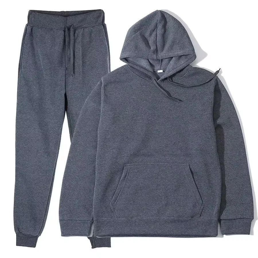 Men Sportswear Sweater Suit Hoodies + Pants Sports Clothing Spring Autumn Sets Jogging Trousers Running Male Tracksuits