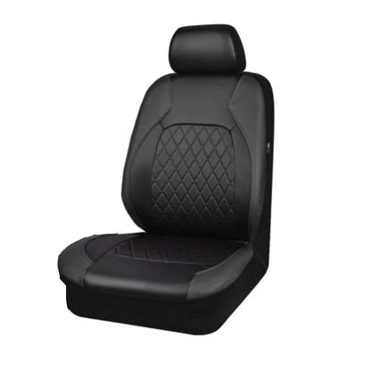 Capas de Assento de Carro em Couro PU Universal para a Maioria dos Carros, Compatíveis com Airbag, Acessórios de Interior de Carro, Almofada de Capa Dianteira/Traseira/Conjunto Completo