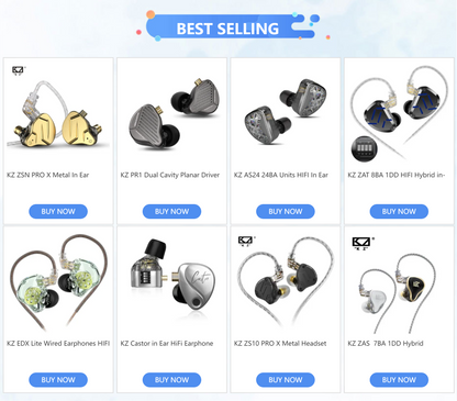 Fone de ouvido intra-auricular KZ ZSN PRO 1BA 1DD híbrido com cancelamento de ruído HIFI Esportivo Fone de ouvido ZES ZEXPRO EDC EDS DQ6S