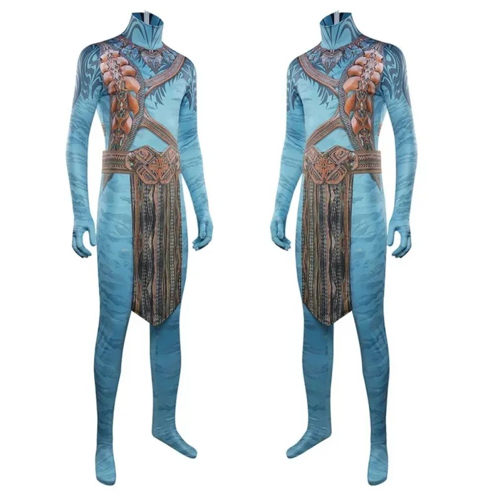Movie Avatar Jake Sully Cosplay  Neytiri Costume 3D Printing Jumpsuits Women Men Zentai Bodysuit Halloween Carnival Party Suit