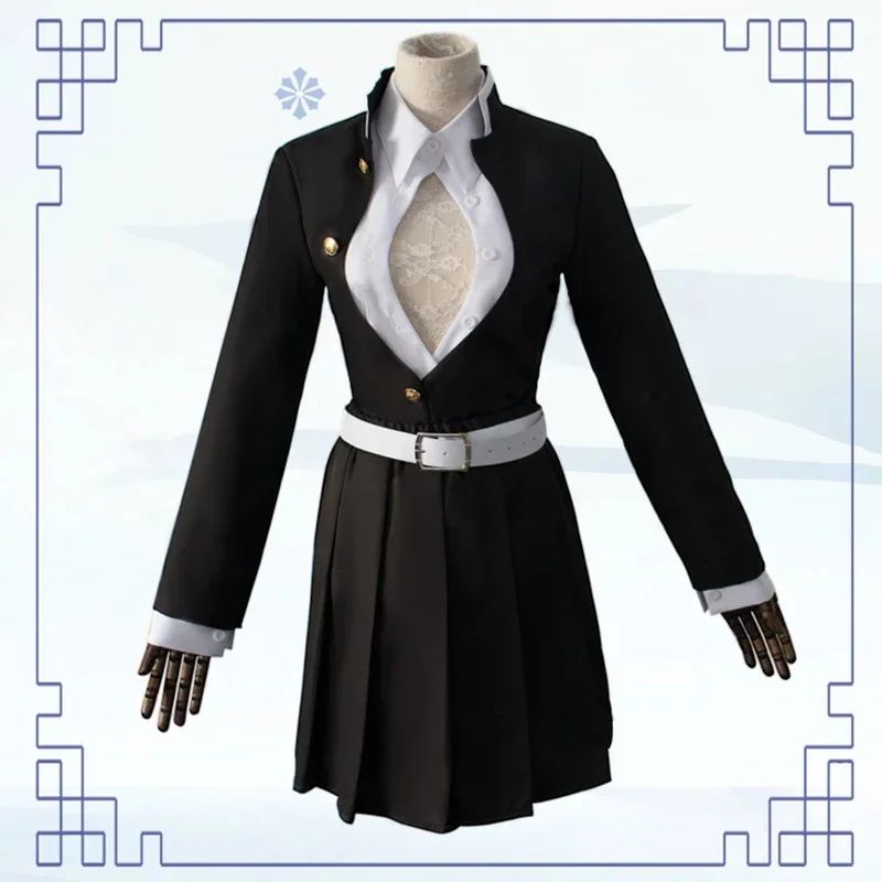 Adult Children Anime Kanroji Mitsuri Cosplay Costume Kimono Haori Dress Wig Clothes Halloween Costume for Adult Children