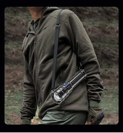 Ultra Bright Torch Built-in Battery Flash Light Emergency Spotlights 5km 1500W Most Powerful Led Flashlights Tactical