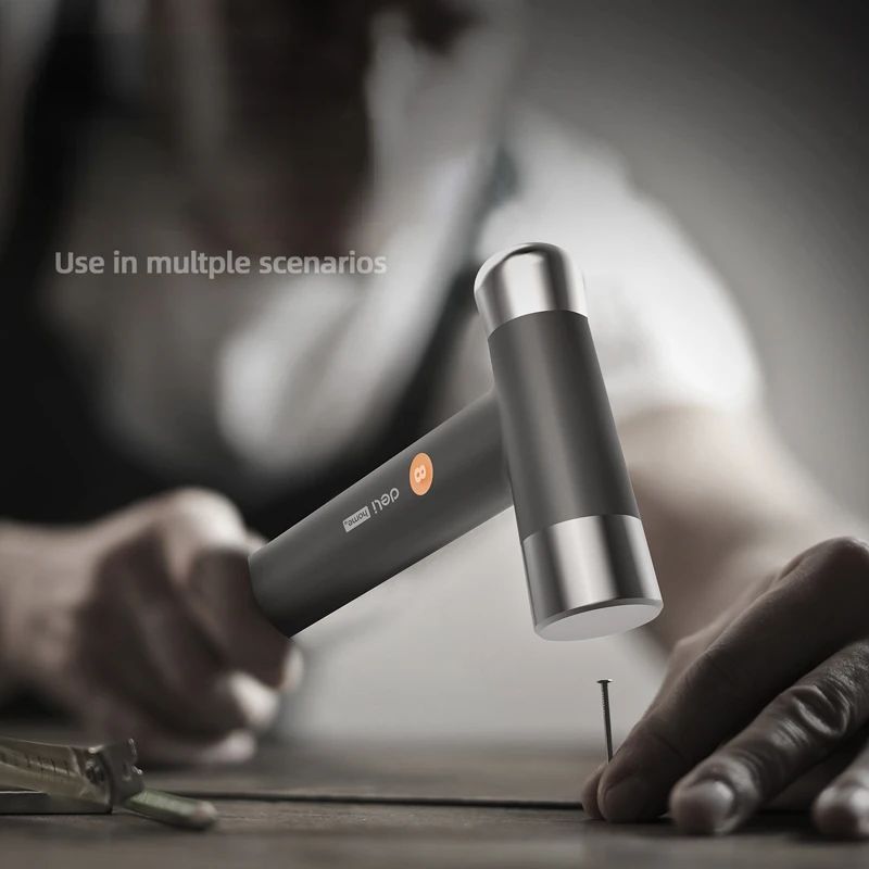 Martelo Deli Multifuncional para Uso Doméstico, Ferramentas de Hardware de Alta Qualidade, Martelo de Instalação, Ferramenta Leve para Reparo em Carpintaria