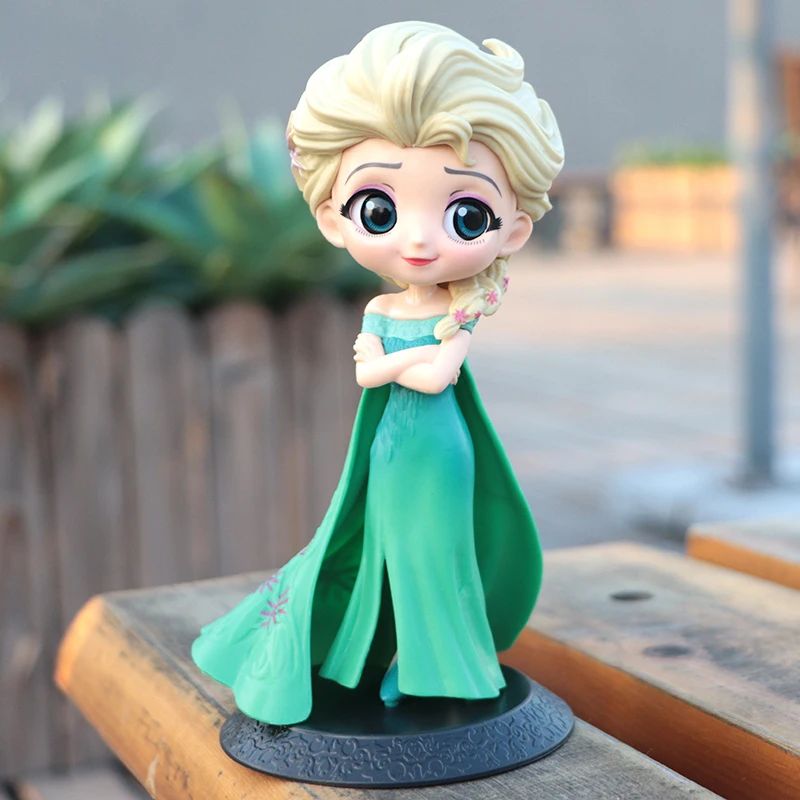 Disney Princesas Ariel Rapunzel Cinderela Sereia Anna Elsa Bela Sofia Branca de Neve Mulan A Pequena Sereia Bonecos Brinquedos Presente Infantil