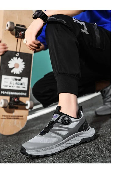 Tênis Masculino Novo Respirável Esportivo Chunky Tênis de Corrida Moda Estilo de Rua Caminhada Tênis para Homens Tendência Basquete