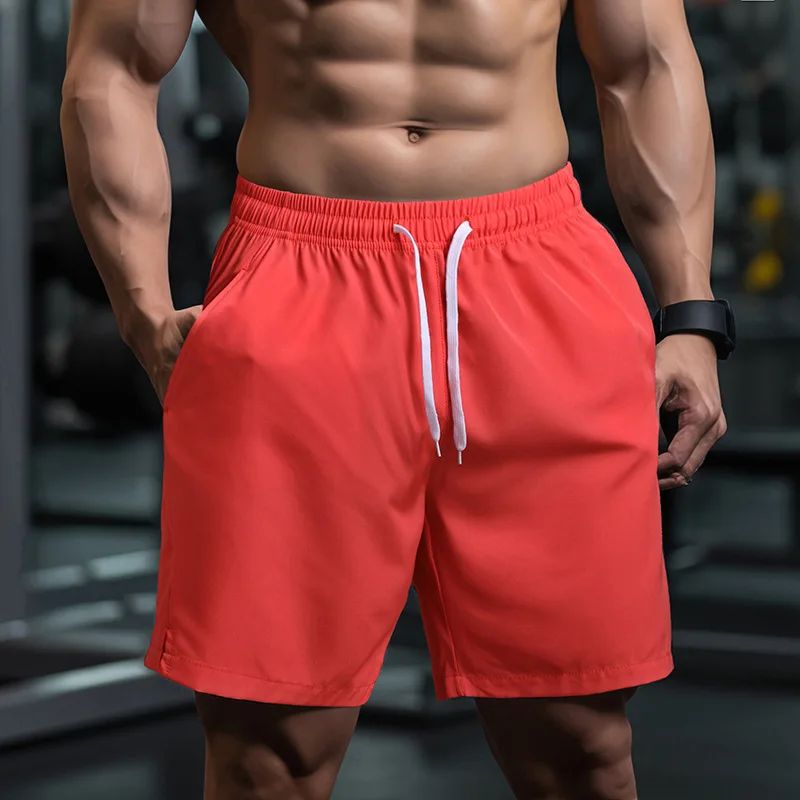 Sports Shorts Men New Comfortable Elastic Waist Clothing Male Breathable Short Trousers