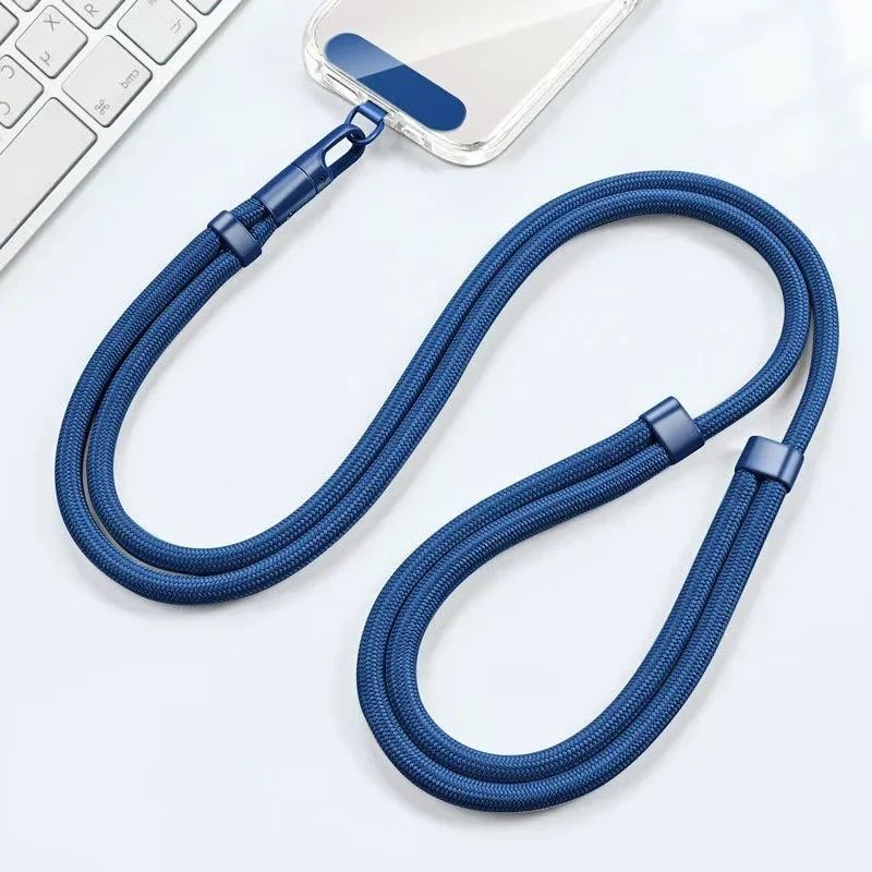 Alça Ajustável para Celular Cordão para Celular a Tiracolo Cordões de Pescoço com Patch para iPhone Corda de Suspensão para Celular