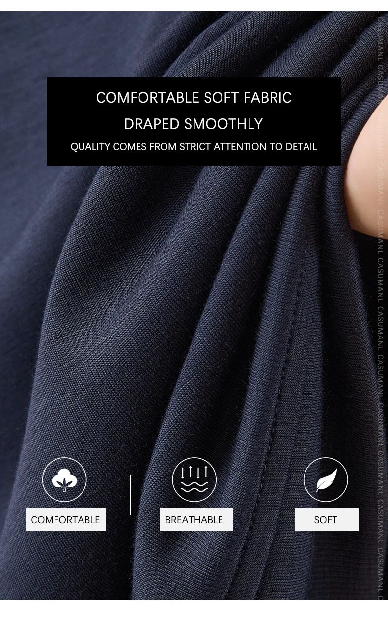 TFETTERS Business Men Polo Shirt 2025 Fashion Casual Slim Long Sleeve T Shirt Men Pullover Printed Plaid Shirts for Man Clothing