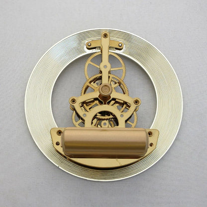 DIY Creative Mechanical Clock Ornament Frameless Metal Skeleton Clock Movement Home Silent Clock Living Room Office Decoration