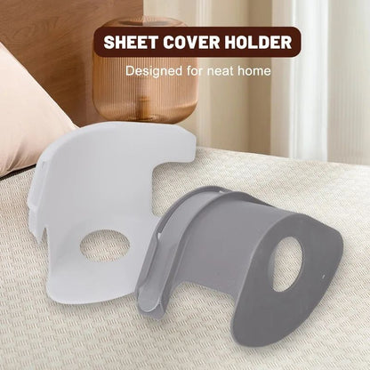 Heavy Duty Bed Sheet Corner Tightener Clips Durable Sheet Fastener with Locking Grippers for Bedding Anti-Shift Accessories
