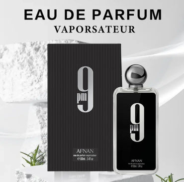 Afnan 9PM Men's cologne spray 100ml Men's cologne perfume travel clothes perfume spray high-end long-lasting perfume gift