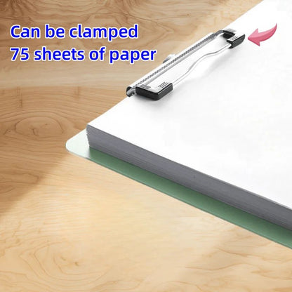 Simple A5 Bill Clipboard Memo Pad Clip Board Loose-leaf Notebook File Writing Pad Clamps Paper Holder Office School Supplies