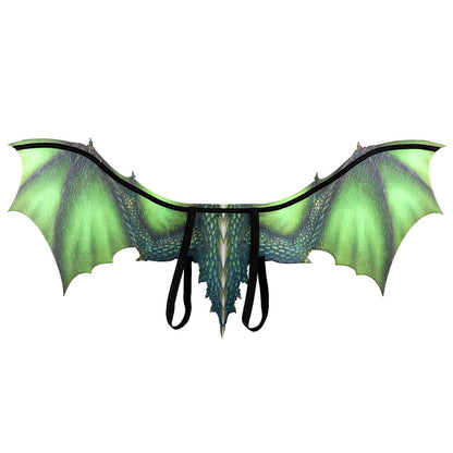 Adult  New Year Decoration Carnival Party Animal Costume cosplay Dinosaur dragon demon Face mask and wings
