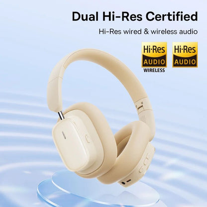 Baseus Bowie H1i Wireless Headphones Bluetooth 5.3 Active Noise Cancellation Headsets Overhead Hi-res Spatial Audio Headphone