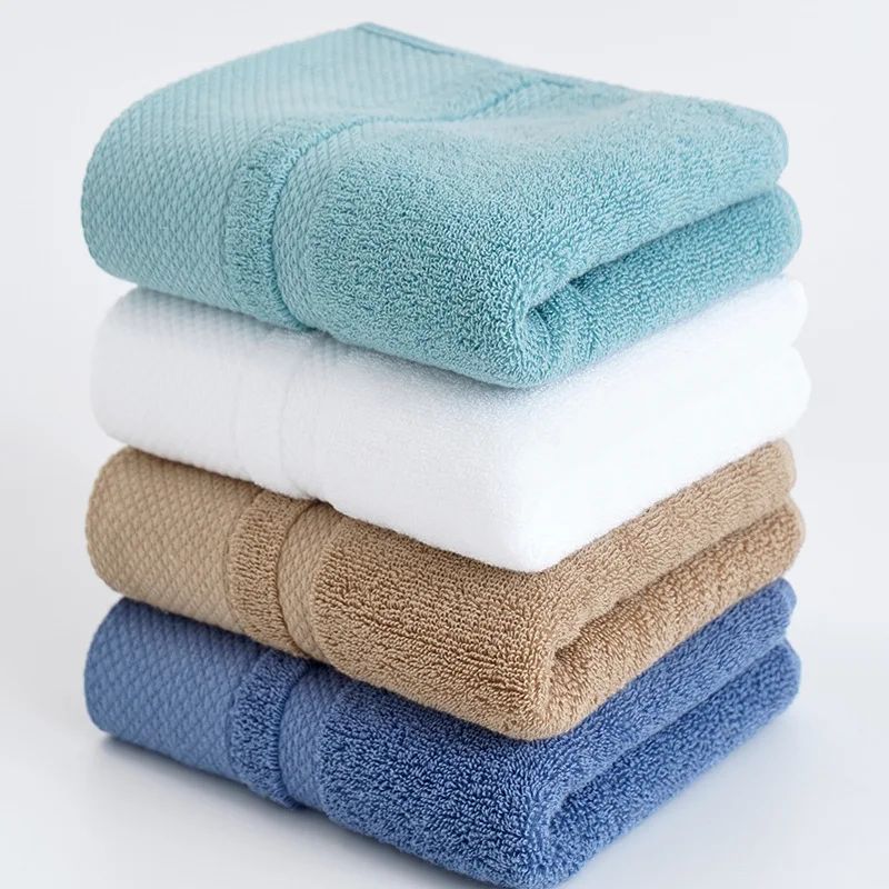 4pcs/Set Cotton Premium Hand Towel Set Lightweight And Highly Absorbent Quick Drying Thicken Soft Face Hand Towel 35x75CM