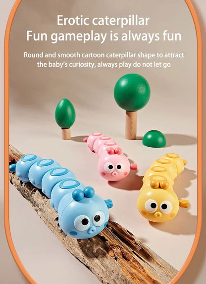 Clockwork Toy Cute Cute Cartoon Caterpillar To Help Baby Learn To Crawl Quality Fall