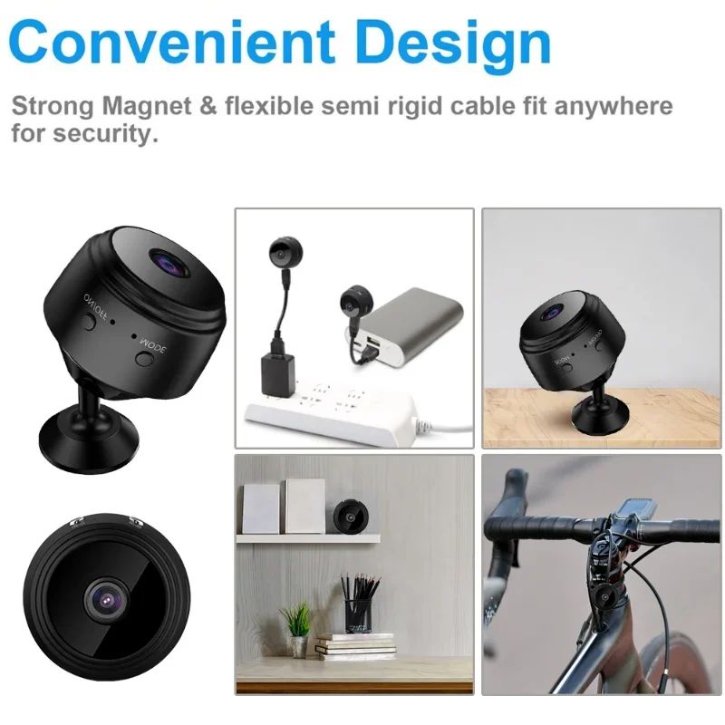 A9 Wifi Mini Camera Wireless Intelligent Home Security Ip Wifi Camera Monitor Mobile Remote Camera Mobile Remote Application
