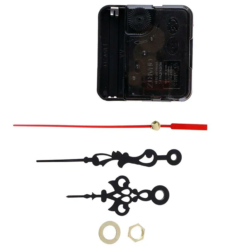 1 Set Hanging DIY Quartz Watch Silent Wall Clock Movement Quartz Repair Movement Clock Mechanism Parts Clock Parts with Needles