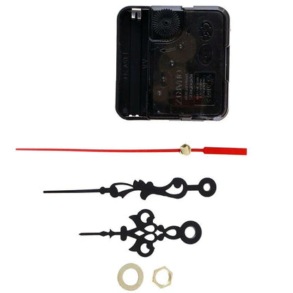 1 Set Hanging DIY Quartz Watch Silent Wall Clock Movement Quartz Repair Movement Clock Mechanism Parts Clock Parts with Needles