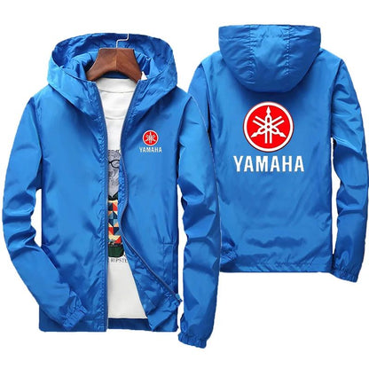 Yamaha Men's Thin Breathable Racing Motorcycle Outdoor Jacket Summer Sunscreen Leisure Windbreaker Coat for Lady
