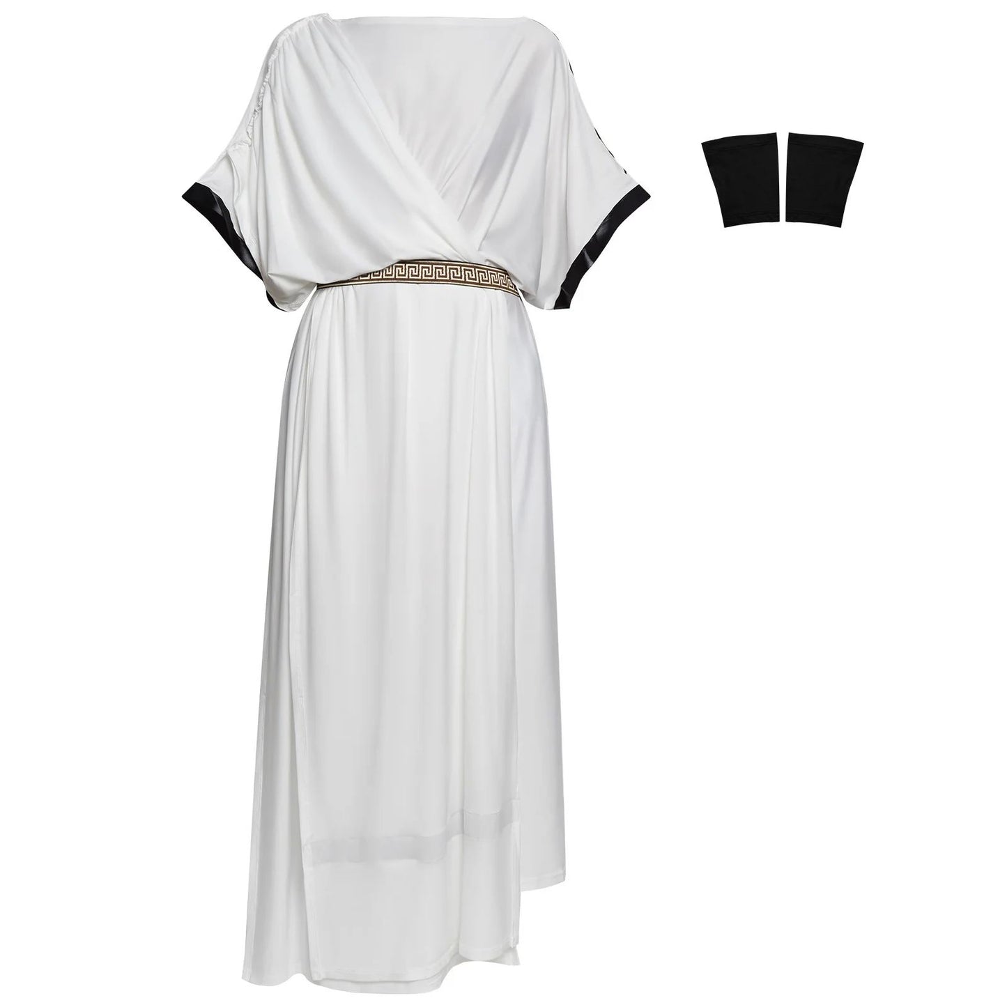Adults Halloween Cosplay Costume White Greek Toga Robe For Men Medieval Costume Roman Solider Party Fancy Outfit