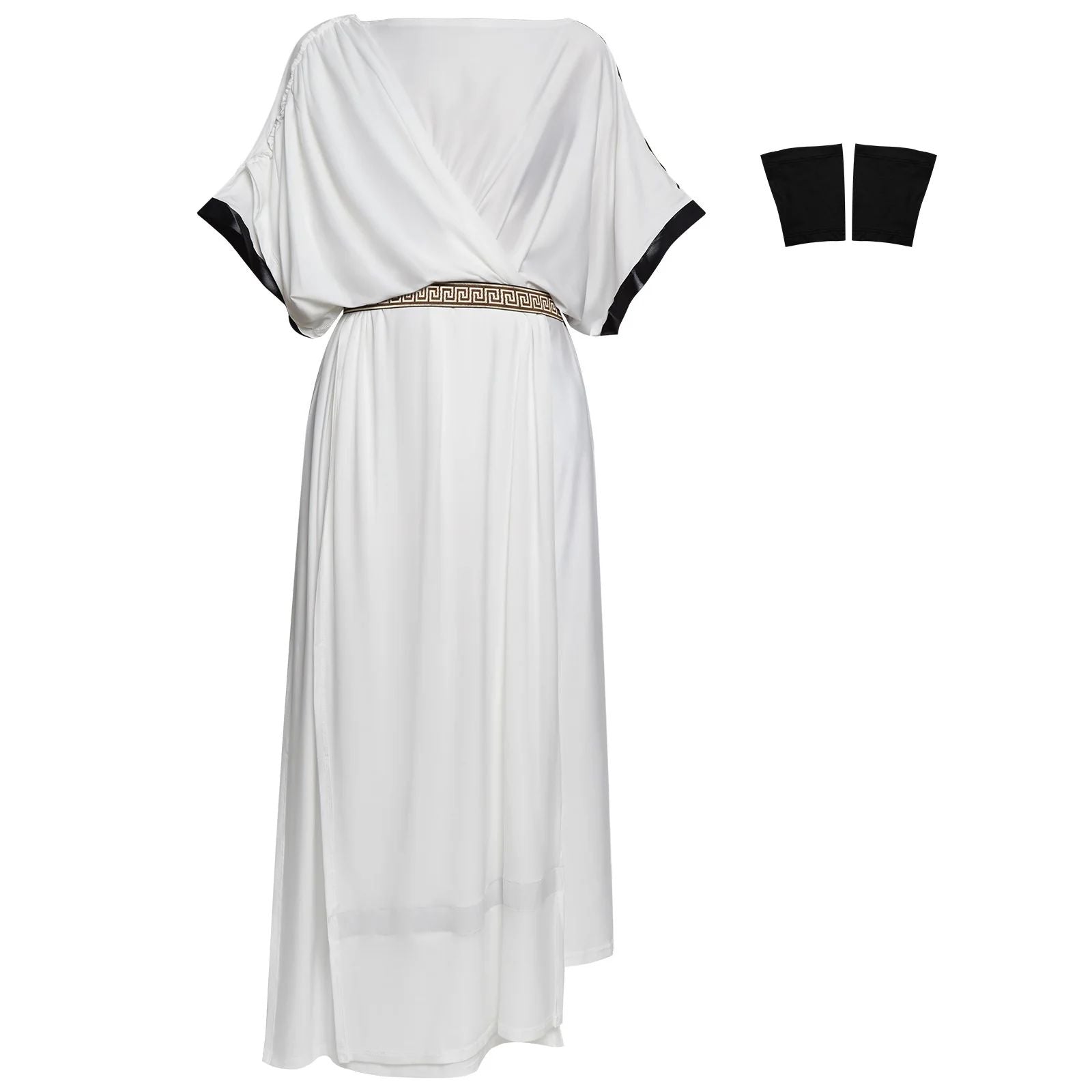Adults Halloween Cosplay Costume White Greek Toga Robe For Men Medieval Costume Roman Solider Party Fancy Outfit