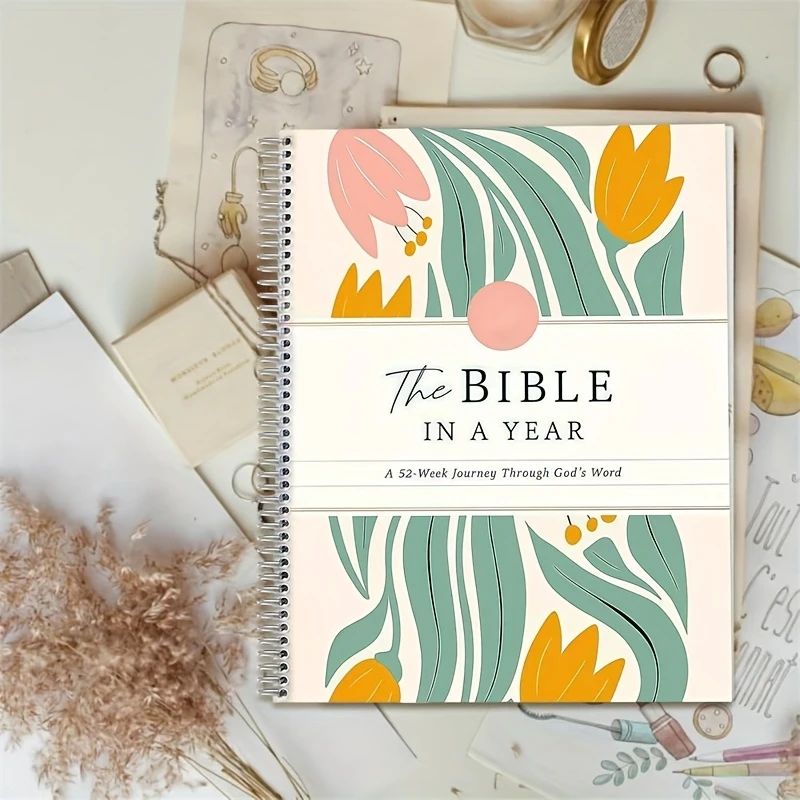 One year of Bible study: 52 weeks of workbooks and notebooks, suitable for record-keeping at home and at work, make a perfect ch