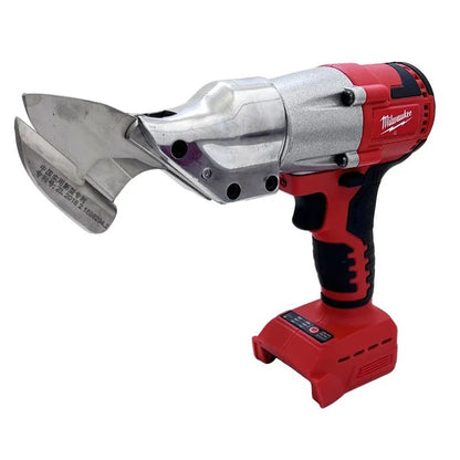 Tesoura de Metal sem Fio Milwaukee Tesoura Elétrica de Metal com Velocidade Variável Versátil Motor sem Escova de 800W Bateria de 18V para Aço Carbono