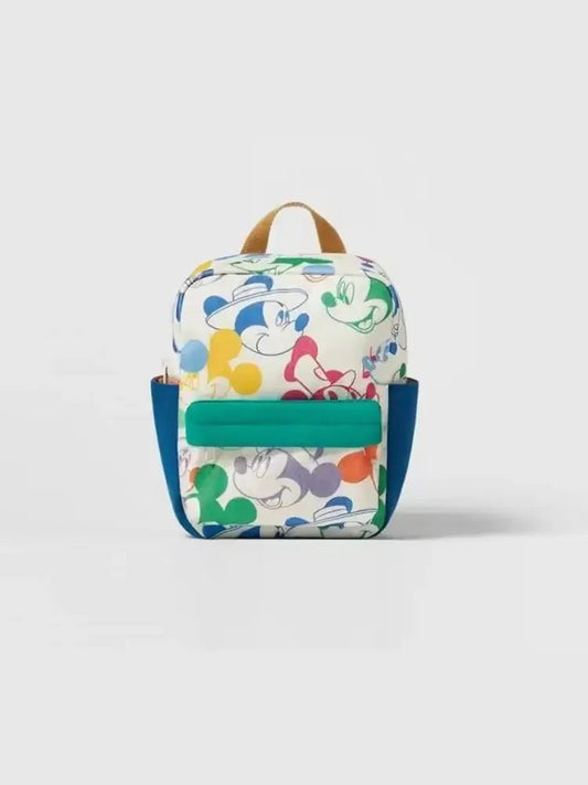 Disney's New Children's Backpack Cute Kindergarten Schoolbag Unisex Large Capacity Travel Backpack For Kids