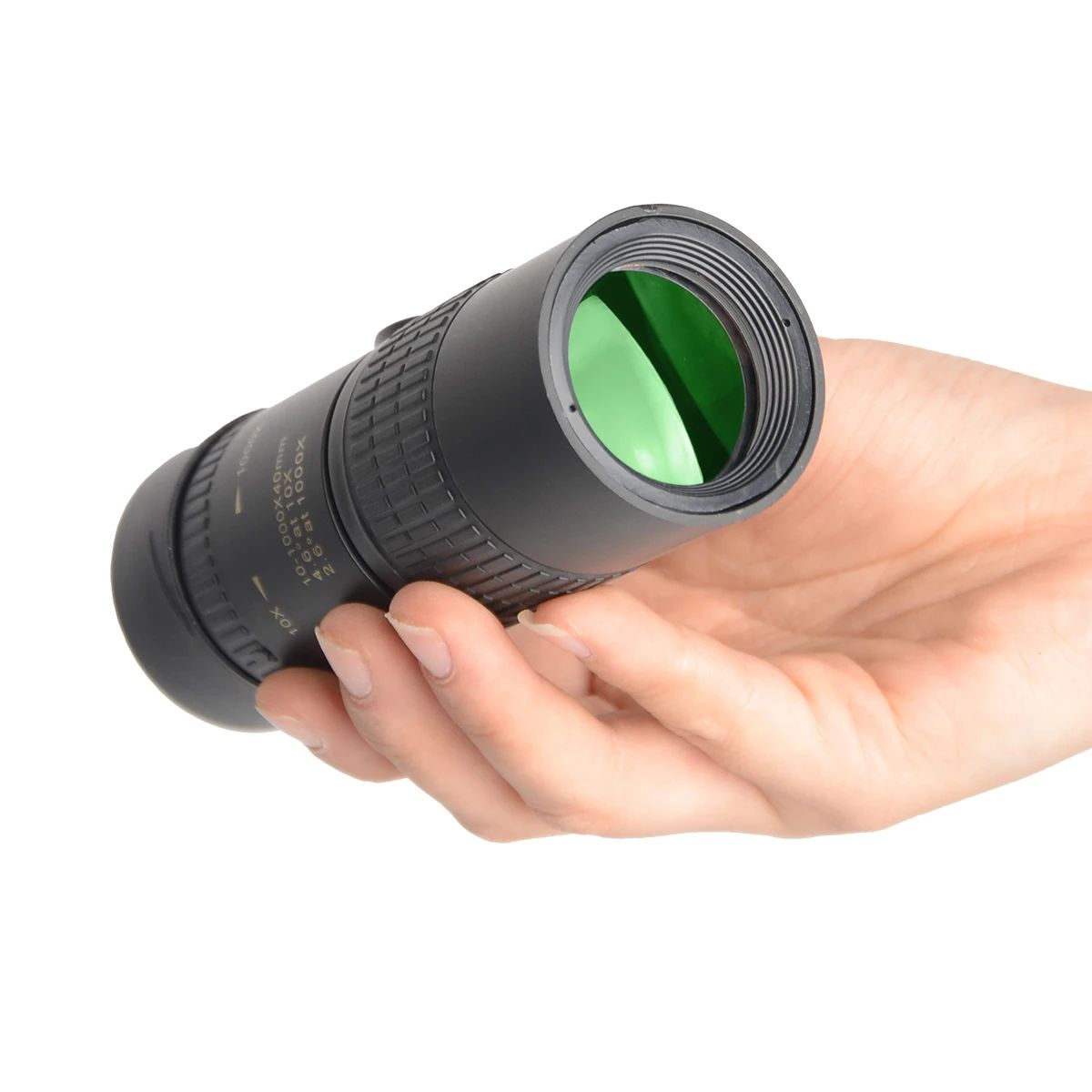 Telescópio com Zoom 10-300x40 HD 4K Binóculos Portáteis Potentes de Longo Alcance Monocular Profissional BAK4-Prismas Para Caça e Acampamento