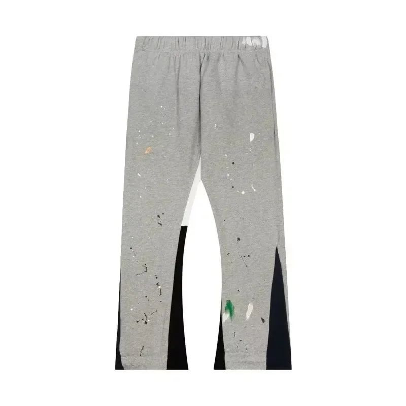 Tie Dye Sweatpants Fashion Y2K Retro Men's and Women's Hip Hop Letter Loose Casual Stretch Waist Jogging Pants