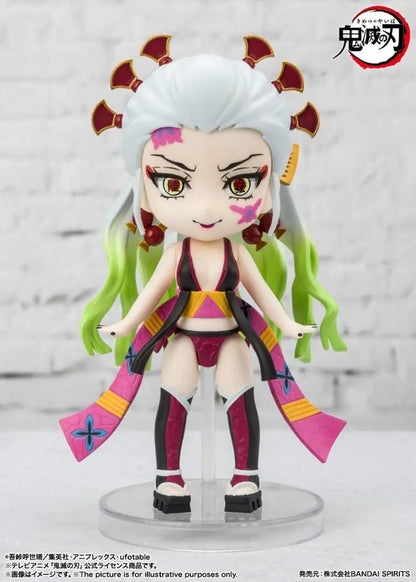 Em Estoque Original Bandai Figuarts Mini Demon Slayer Blade Fornalha Porta Anime Figura Q Versão Bonito Modelo Brinquedos