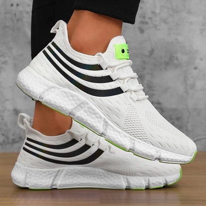 Tênis Esportivo Masculino Casual Leve Respirável Antiderrapante Calçados para Corrida e Caminhada ao Ar Livre Tênis Esportivo para Jogging