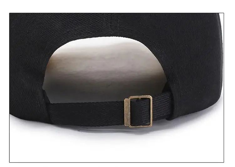 Bonés Masculinos Algodão Boné de Beisebol Unissex Adulto Letra Bordada Moda Verão Viseira de Sol Hiphop Boné de Pai Snapback Rap Ajustável