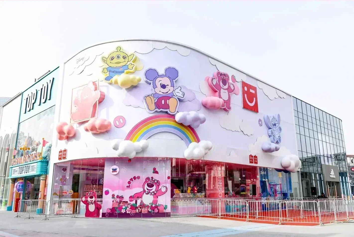 Disney Men's Toy Story Big Eyes Cartoon Hoodie Autumn/Winter New Casual Fashion Men's and Women's Street Wear