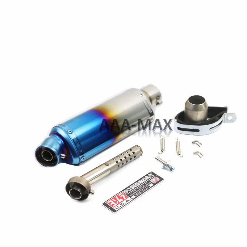 38-51MM Universal Yoshimura Motorcycle Exhaust Escape Muffler DB Killer Moto Pipe Motorbike 100cc-1000cc CRF230  ATV GP Scooter