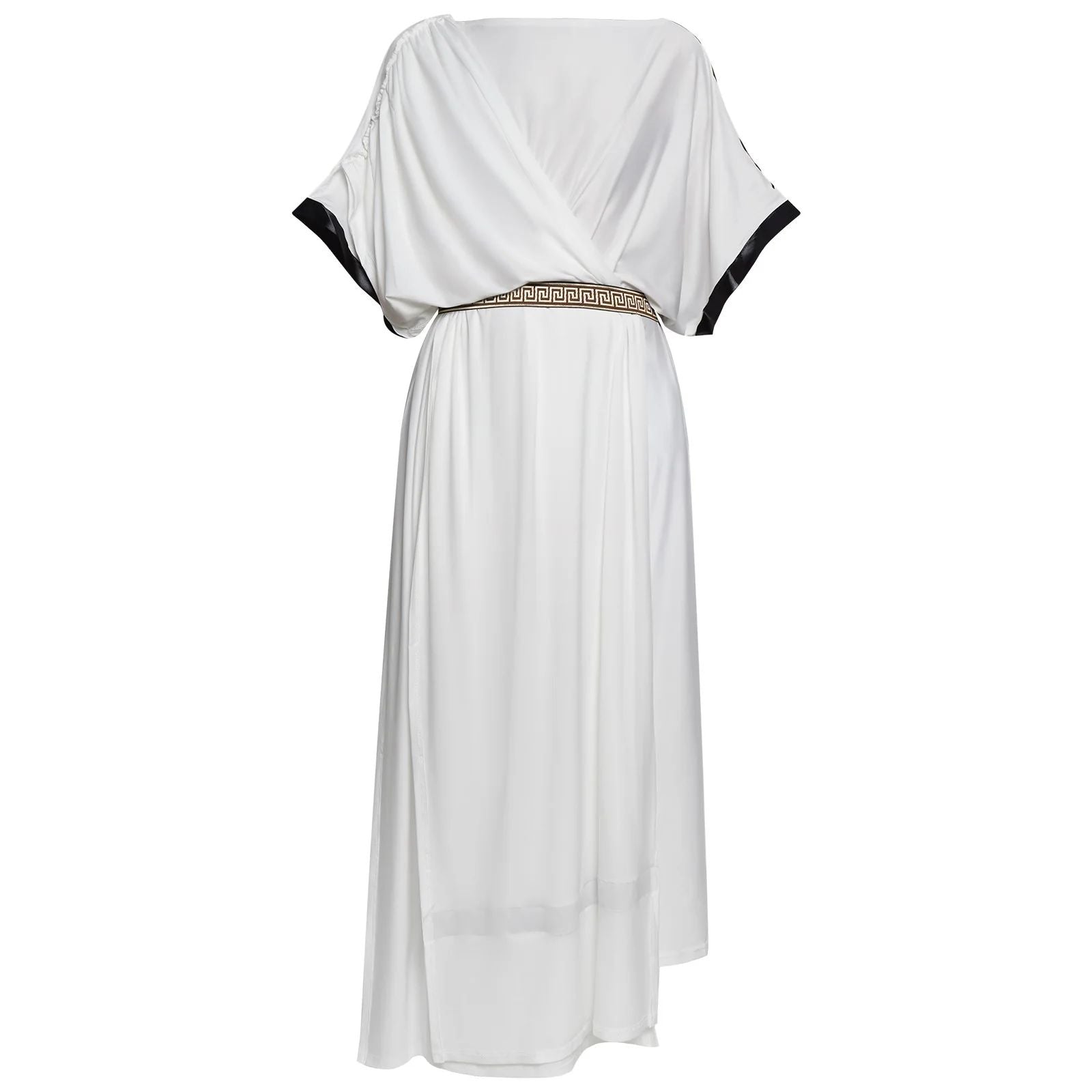 Adults Halloween Cosplay Costume White Greek Toga Robe For Men Medieval Costume Roman Solider Party Fancy Outfit
