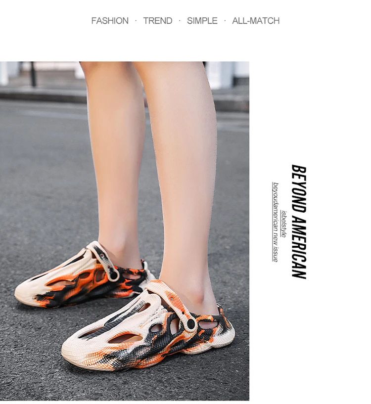 Novelty Hot Sale Garden Shoes for Women Mens Sandals EVA Lightweight Beach Clogs Summer Beach Zapatos Hombre for Men and Women