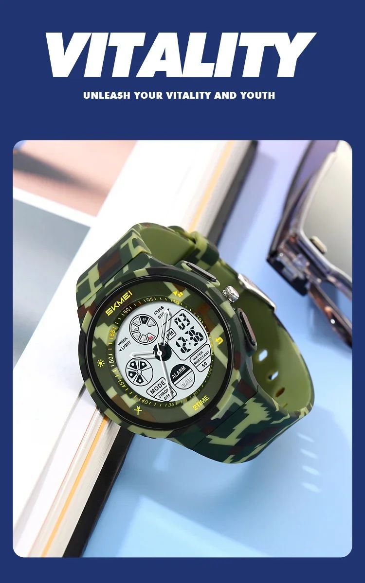 SKMEI 2346 Wristwatches Clock Horloges Mannen Fashion Digital Electronic Watch Casual Sports Watches For Men Women Waterproof