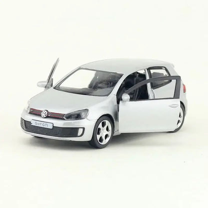 1/36 VW Golf 6 Miniaturas Carro Volkswagen em Escala Golf Gti Miniatura de Liga Brinquedo de Fricção Modelos de Veículos para Presentes Infantis