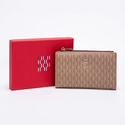 Printed Women's Long Wallet Luxury Brand Retro Classic PVC Material 2025 New Fashionable Simple Card Bag