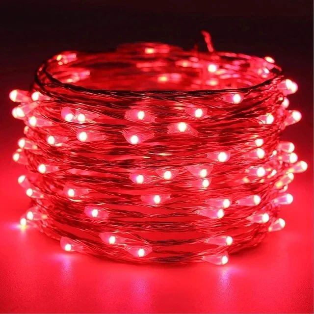 1M 2M 3M 5M 10M 20M 30M Copper Wire LED String lights Holiday lighting Fairy Garland For Christmas Tree Wedding Party Decoration