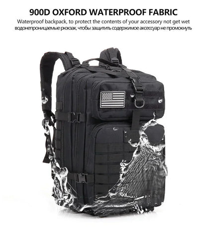 30/50L Tactical Backpacks For Man Hking Outdoor Survival  Bags 3P Assault Pack EDC Molle Pack For Trekking Hunting Bag