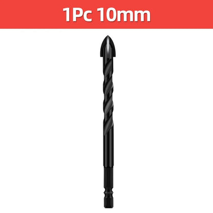Cross Hex Tile Drill Bit For Glass Concrete Ceramic Tile Hole Opener Tunsten Carbide Hard Alloy Bits Set Tools 3 4 5 6 8 10 12mm
