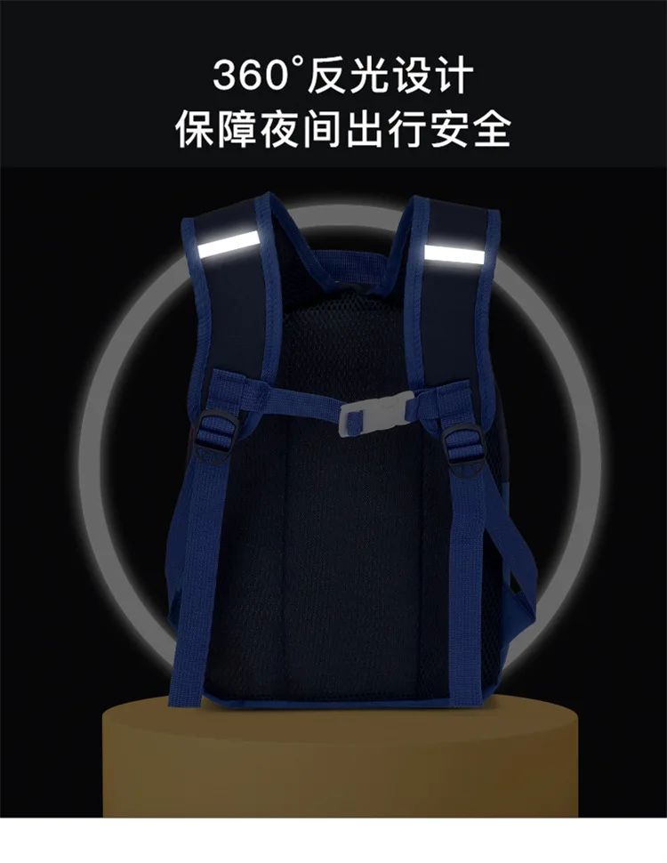 Kindergarten boys and girls schoolbags 3-9 years old children schoolbags cartoon animation Princess Elsa backpack