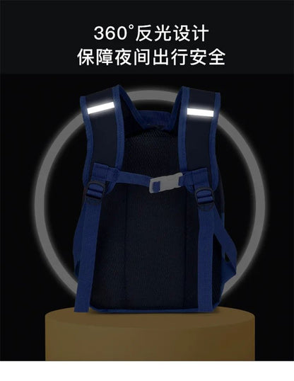 Kindergarten boys and girls schoolbags 3-9 years old children schoolbags cartoon animation Princess Elsa backpack