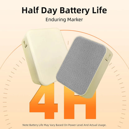 MarkLife P15 Mini Portable Thermal Printer Wireless Bluetooth-compatible Label Tag for Home Office Labeling Sticker Machine