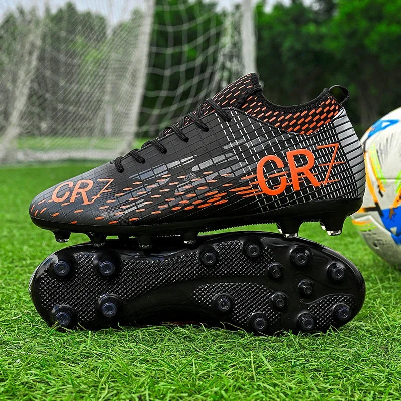 New Men Soccer Shoes Unisex Drop Shipping Football Boots Breathable Sports Cleats Professional Outdoor Ultralight Non-slip
